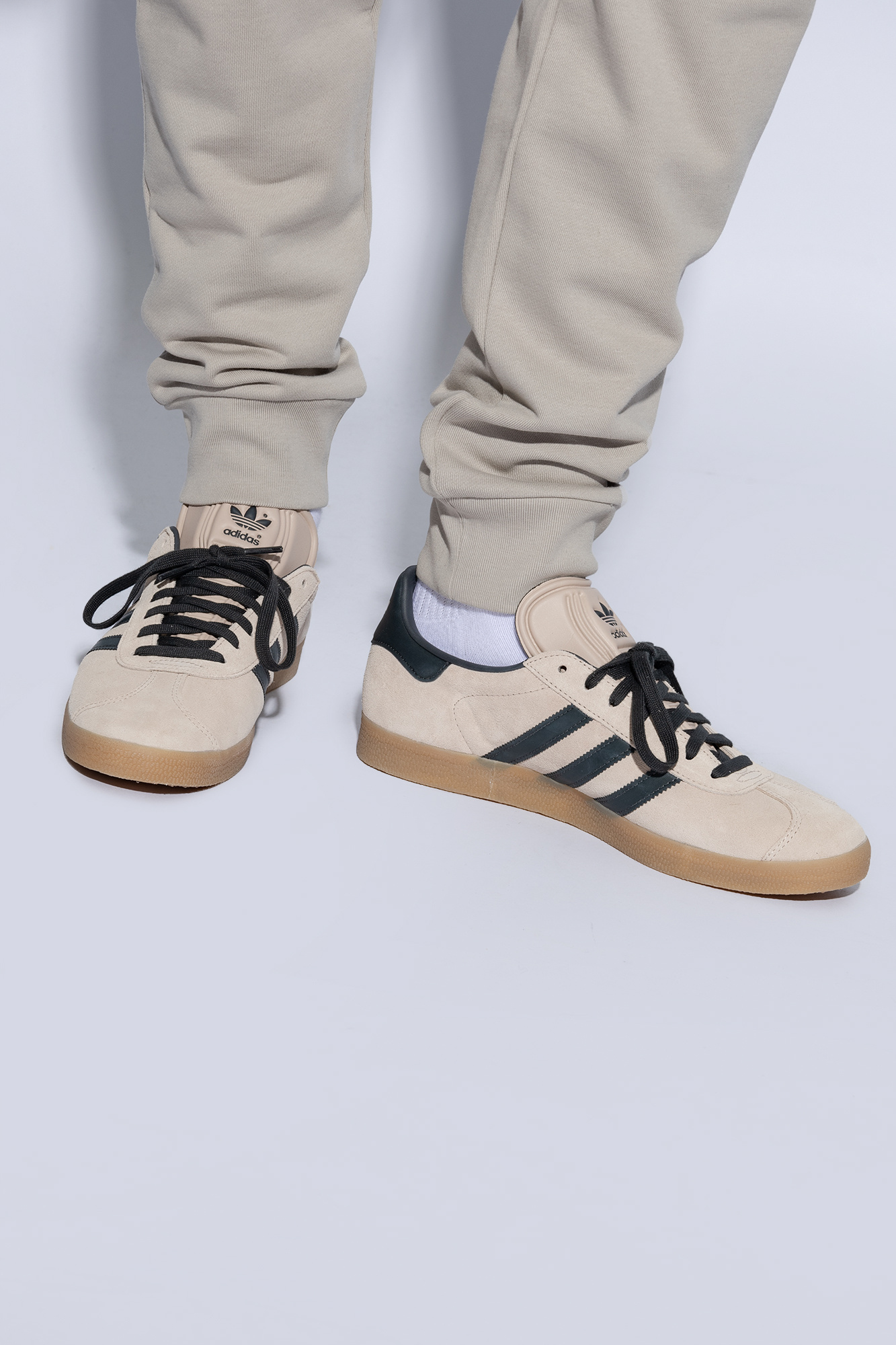 Beige gazelle clearance